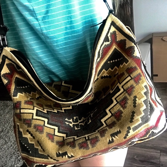 Handmade Aztec Shoulder Bag - Picture 3 of 6